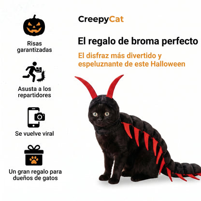 Peluche de Ciempiés Ajustable para Gatos